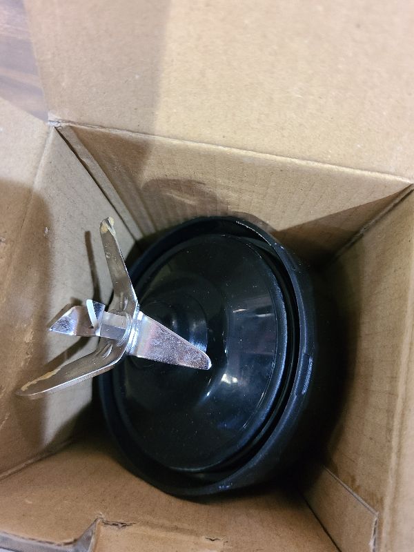 Photo 1 of (Pack of 2) Blender Replacement Parts 7 Fins Extractor Blade Assembly with Rubber Gasket Compatible with Nurti Ninja Blenders Auto iQ BL480 BL401 BL642 BL801 NN102