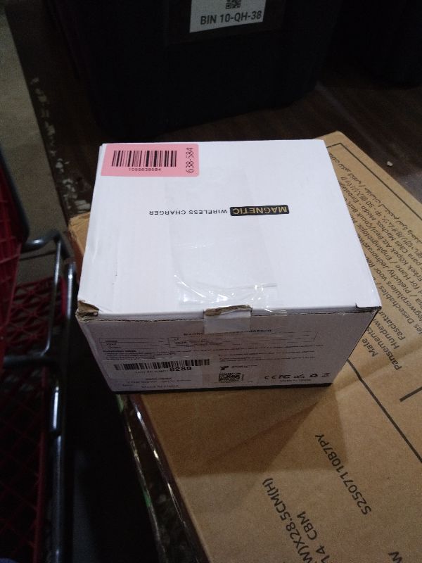 Photo 1 of 2 Pack Magnetic Wireless Charger Stand 15W Fast Mag-Safe Charger for iPhone iPhone 17 /17 pro/ 17 Air/ 17 pro max 16/15/14/13/12 Series Magnet Wireless Charging Station with Light for AirPods