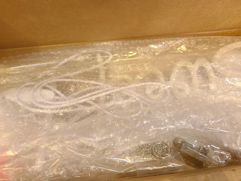 Photo 1 of 16.8 Inch Sweet 16 Neon Sign, USB Powered with Dimmer Switch 16th Birthday Party Sign, Sweet Sixteen Party Supplies, Happy 16th Birthday Decorations for Girls (Warm white)