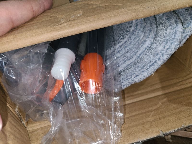 Photo 1 of 18 Professional Microfiber Mop Large Flat Mops for Floor Cleaning 4 Reusable Washable mop Pads Hardwood Cleaning System Wet and Dust Mop with 61in Long Stainless Steel Handle