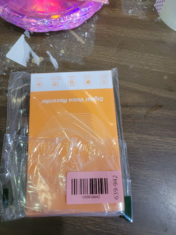 Photo 1 of 128G (9800 Hour) Voice Activated Recorder, Double-Sided Magnetic Voice Recorder with Playback, Audio Recorder with AI-Intelligent Noise Reduction, 70H Continuous for Lectures, Meetings