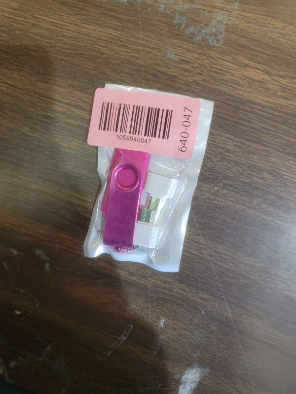 Photo 1 of 16GB USB Flash Drives Memory Sticks Thumb Drive with OTG & Type-C Transformer (Pink)