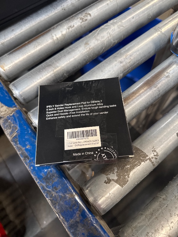 Photo 1 of 1 Pack Sander Replacement Pad for Dewalt, 5-Inch 8 Holes Hook and Loop Aluminum Alloy Orbital Sander Replacement Pad for DWE6421/6421K, DWE6423/6423K, DCW210B, DWE64233, N329079