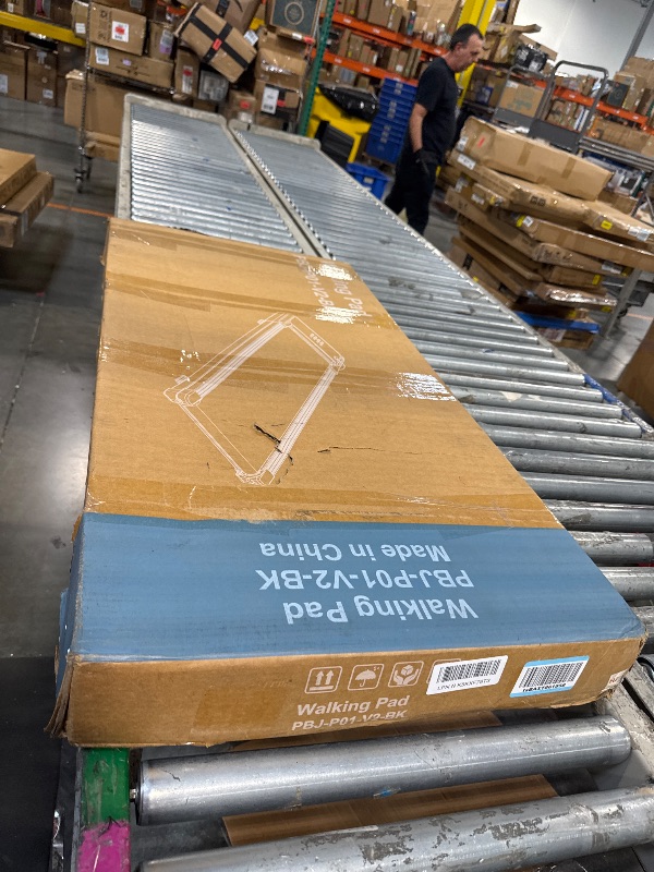 Photo 1 of **parts only** Smug Compact Armless Treadmill, Space Saving Design for Home & Office, Quiet Under Desk Walking Pad, 200 Lbs Capacity 3 in 1 Portable Walking Treadmill