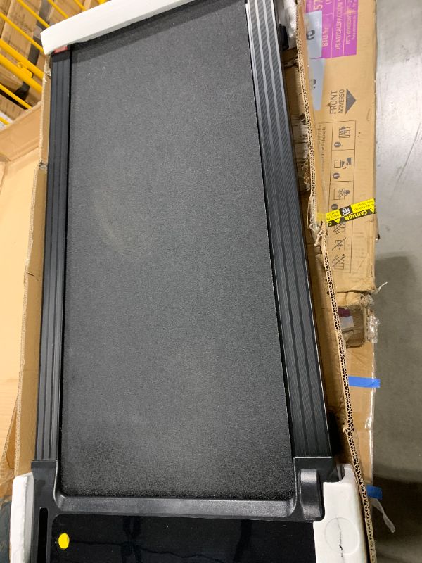 Photo 1 of **parts only** Smug Compact Armless Treadmill, Space Saving Design for Home & Office, Quiet Under Desk Walking Pad, 200 Lbs Capacity 3 in 1 Portable Walking Treadmill