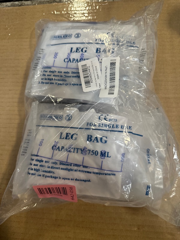 Photo 1 of 10 Pack Catheter Leg Bag Urinary Drainage Bag(750ML)