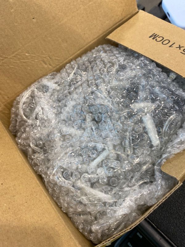 Photo 1 of *MISSING PARTS - See Clerk Notes*
MUYUN Christmas Lights Outdoor Decorations 13.8ft 200 LED Christmas Lights with 12 Stars,8 Modes Dimmable Fairy String Light for Wedding Party Holiday Christmas Decorations(Warm White)