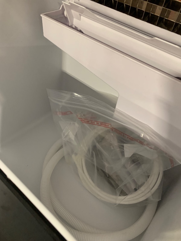Photo 1 of ********FINAL SALE - NO RETURNS********* TURNS ON PERFECTLY****  VEVOR Commercial Ice Maker Machine, 130Lbs/24H with 33Lbs Storage, 45 Cubes per Cycle, Stainless Steel Freestanding & Under Counter Ice Maker with LED Display & Self-Cleaning, for Home Bar R