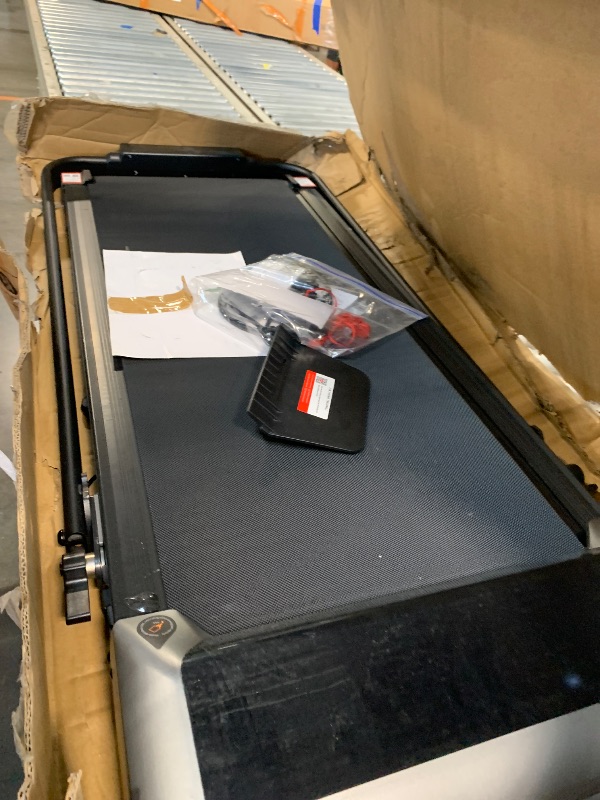 View 2 of ********FINAL SALE - NO RETURNS********* Acezoe Walking Pad Under Desk Treadmill with Incline, 2 in 1 Foldable Treadmills for Home Small Office, 300 lbs Capacity, Portable Compact Walking Treadmill with Remote Control, LED Display and Apps