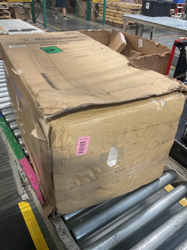 View 2 of **MINOR DAMAGE/check clerk comments**
Westinghouse 14,000 BTU Air Conditioner with Heat Mode, Cools 700 sq. ft., WiFi Enabled, Remote Controlled, Dehumidifier, 3-Speed Fan, Programmable Timer, Window Kit