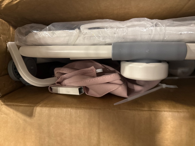 Photo 1 of ***VERY DIRTY/PINK*** Electric Smart Baby Bassinet & Bedside Bassinet with 5 Rocking Speeds, 3 Timer Modes, 12 Soothing Musics, 6 Adjustable Heights, Large Storage Basket (Black)
