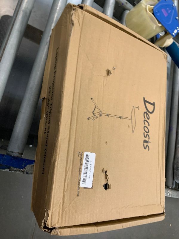 Photo 1 of **MIGHT BE MISSING SOME HARDWARE** Projector Stand Tripod Adjustable, Laptop Height from 23.5 to 46.5 inches with Gooseneck Phone Holder, Floor for Office, Home, Stage, Studio, DJ Racks Holder Mount, 23.5inch-46.5inch