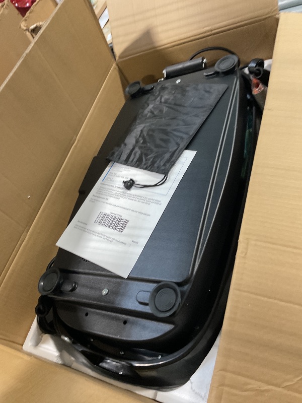 Photo 1 of ***FINAL SALE, VIEW NOTES*** Lifepro Rumblex Max 4D Black Vibration Plate Exercise Machine with Loop Resistance Bands for Home Fitness Shaping Training Recovery Tone & Strength