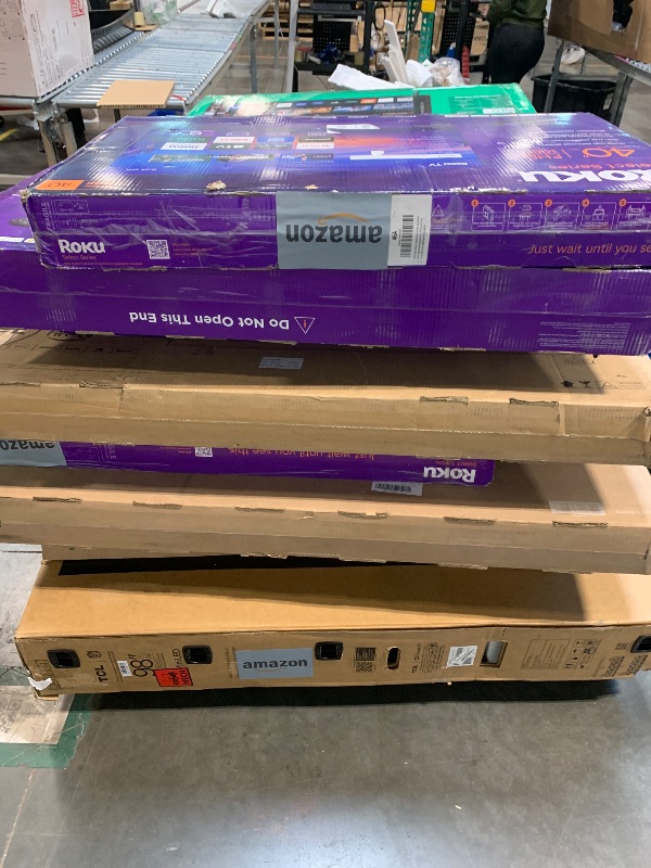 Photo 1 of * NO REFUNDS* Pallet of TV's