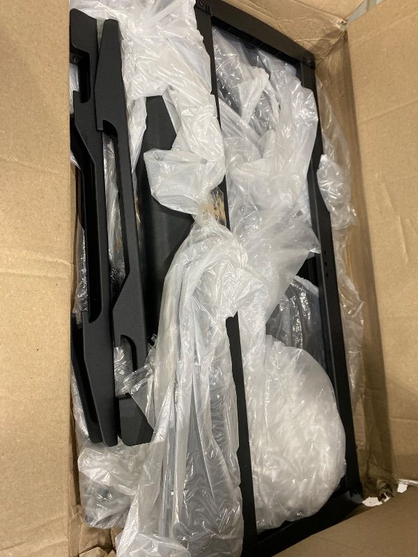 Photo 1 of *UNTESTED*
XINLEI Universal Pedestal TV Stand with Bracket for 32"-75" TVs Floor TV Stand w/Cable Management Holds 132lbs Max VESA 600x400mm TS004H
