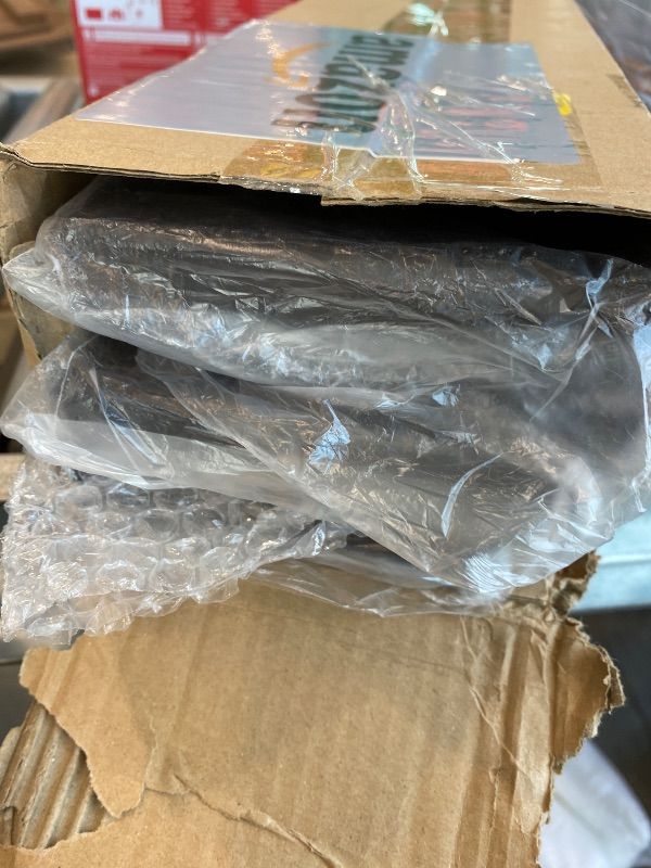 Photo 1 of *MISSING PARTS*
Mkono Floating Wall Shelves 3 Tier 17 Inch Rustic Hanging Shelf with Metal Bracket Wall Mount Wood Storage Display Shelves for Living Room Bathroom Bedroom Kitchen Office,Medium