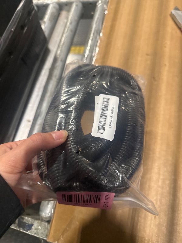 Photo 1 of 1/2 Inch Wire Loom Split Tubing - 10 ft Cord Protector Electric Wires Covers, Automotive Wire Flexible Conduit, Plastic Wire Cover