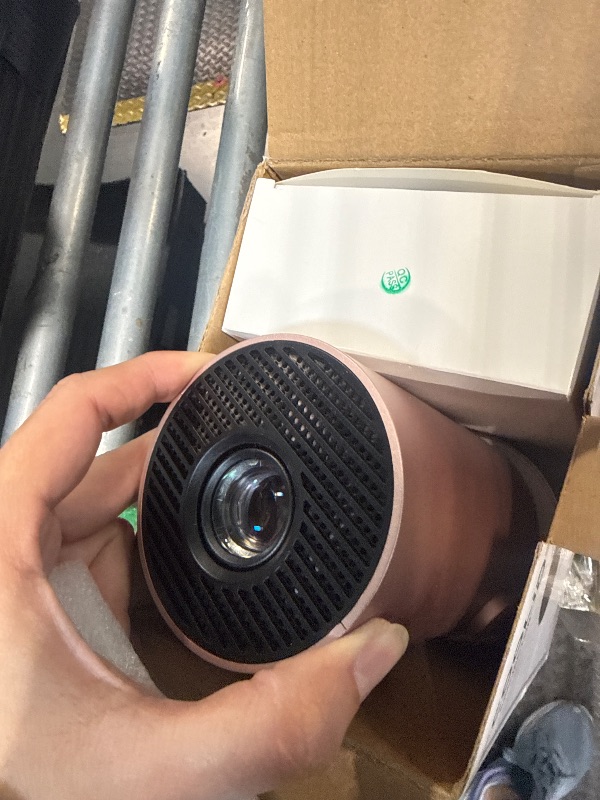 Photo 1 of [Built-in Apps & 2026 Upgraded] Mini Projector Support 4K 1080P Auto Keystone 180° Rotatable with WiFi 6 and Bluetooth 5.4, Projector Portable Compatibile with HDMI/TV Stick/Memory Stick/Laptop-Gold