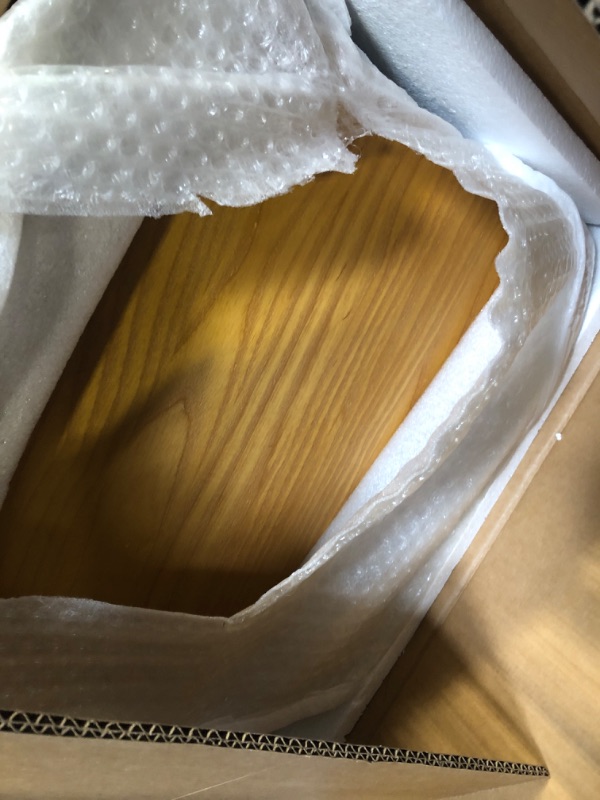 Photo 1 of **INCOMPLETE** Manhattan Comfort Versailles Rattan Bedside End Table Accent Sofa Side Table for Living Room, Bedroom, Study and Home Office with 2 Shelf Storage, Set of 2, Natural Cane