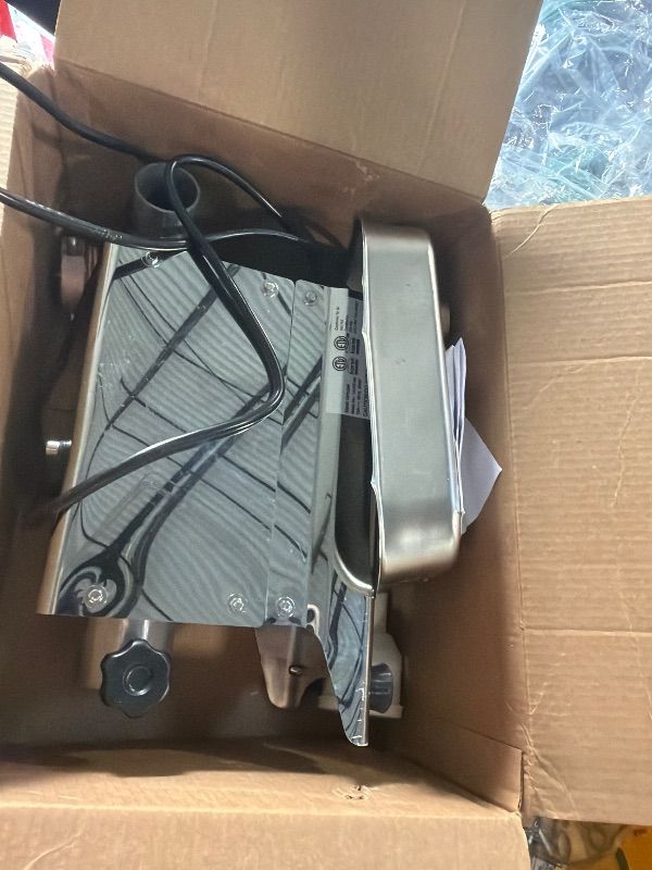 Photo 1 of **DIRTY**
TOOGOOD #5 Electric Meat Grinder, Heavy Duty Meat Grinder Stainless Steel, 0.4 HP 300W Sausage Stuffer with 4.5mm/10mm Grinding Plates, Sausage Tubes & Meat Stomper for Commercial & Daily Use