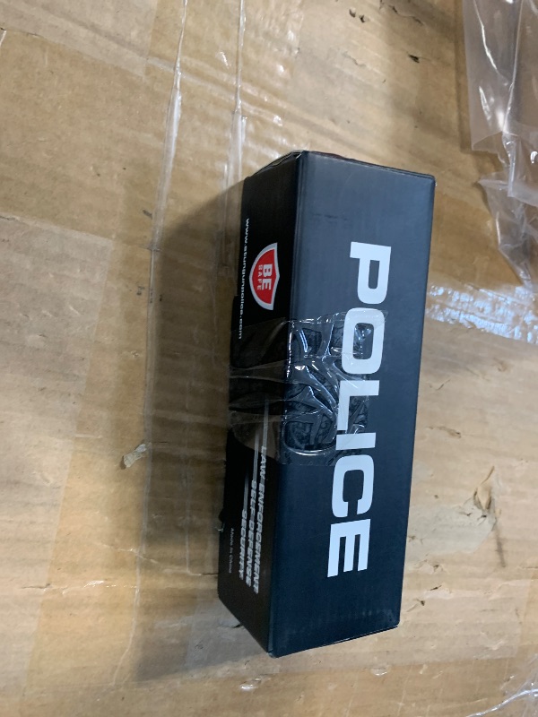 Photo 1 of ** missing charger, type in photos**
 Police Stun  8800 - Max Volt Rechargeable with LED Tactical Flashlight
