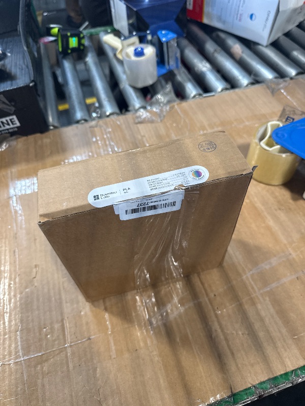 Photo 1 of ***Item Is Black, Stock Photo Does Not Match*** Bamboo Lab PLA Silk Multi-Color 3D Printer Filament 1.75mm for Bambu Lab X1/X1C/P1P/P1S/AMS, Silk Shiny Multi Color PLA 1KG Easy Printing & Eco Friendly with RFI (Not Recommend for A1 Series)