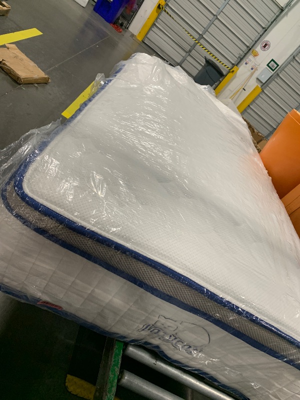 View 2 of ***FINAL SALE NO REFUNDS NO RETRURNS**** LAZYCAT Twin Mattress, 12 Inch Full Size Hybrid Mattress in a Box with Memory Foam and Individual Pocket Springs, Extra Lumbar & Shoulder Support, Pain Relief Fiberglass-Free
