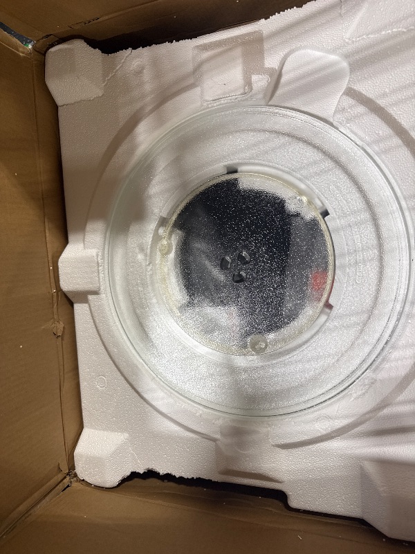 Photo 1 of **MAJOR DAMAGED/check clerk comments**
Toshiba ML-EM62P(SS) Large Countertop Microwave with Smart Sensor, 6 Menus, Auto Defrost, ECO Mode, Mute Option & 16.5" Position Memory Turntable, 2.2 Cu Ft, 1200W, Stainless Steel