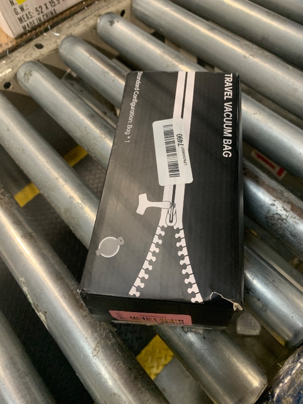 Photo 1 of ?2-Pack?Vacuum Compression Travel Bags 3D Cube Design Leak-Proof IP67 Waterproof with Mini Type-C Air Pump for Carry-On Suitcase Backpack Camping Hiking