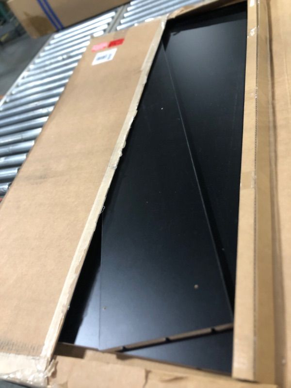 Photo 1 of ***FINAL SALE, NO RETURNS***OfficeSimpli Washer Dryer Countertop with Shelf - 27.5 x 54 Inch - Made in USA Laundry Countertop Over Washer and Dryer with Non-Slip Pads, Storage Shelf, Laundry Topper Organizer, Black