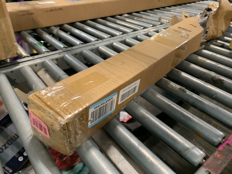 Photo 1 of ** SOLD AS IS NO RETURN/REFUNDS**
Tension Curtain Rod 51-165In(4.25-13.75Ft), Extra Long Outdoor Curtain Rod No Drilling for Window or Bathroom Patio, Adjustable Spring Shower Rod, Easy to Install Never Rust, Rod Diameter 1.26In-Black