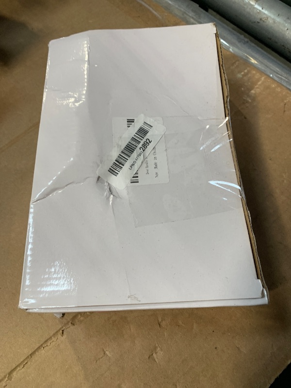 Photo 1 of ****Keys Missing***ALLYWASAI Patio Sliding Door Handle Set with Mortise Lock, Key Cylinder and Keeper, Replacement Handle Lock Set Fits Door Thickness from 1-1/2" to 2-1/4", 3-15/16" Screw Hole Spacing, Keyed, Black