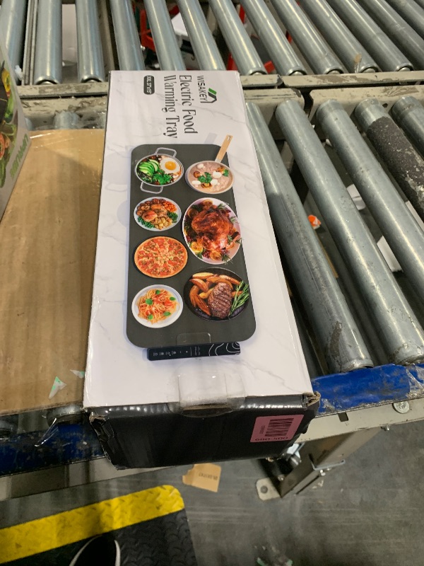 Photo 1 of ?????? Warming Mat for Food XXL 37”x15” Food Warming Mat 10s Fast Heating Pad with APP Control Electric Warming Tray for Parties Buffet 99h Timer Portable Countertop Food Warmer Christmas Gift