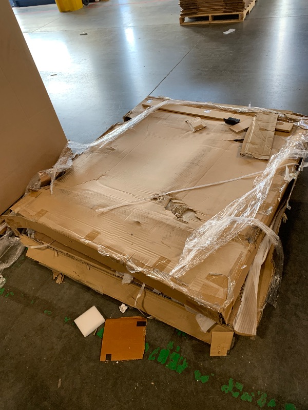 Photo 1 of ***Damage Shown In Photo*** JOOLA Rally TL Professional MDF Indoor Ping Pong Table w/Quick Clamp Table Tennis Net & Post Set - 10 Minute Easy Assembly - Corner Ball Holders - Tournament Quality - Includes Playback Mode