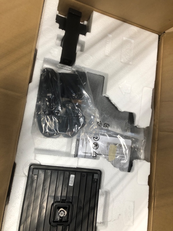 Photo 1 of ****BROKEN SCREEN - SOLD FOR PARTS - FINAL SALE****Samsung 24" (S30GD) Essential Monitor with IPS Panel and Tilt Only Stand, 100Hz Refresh Rate, Ergonomic Design, Advanced Eye Care, Game Mode, LS24D304GANXZA