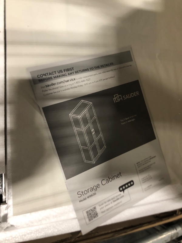 Photo 1 of ****VIEW NOTES****Sauder Select Storage Cabinet/ Pantry cabinets, White finish