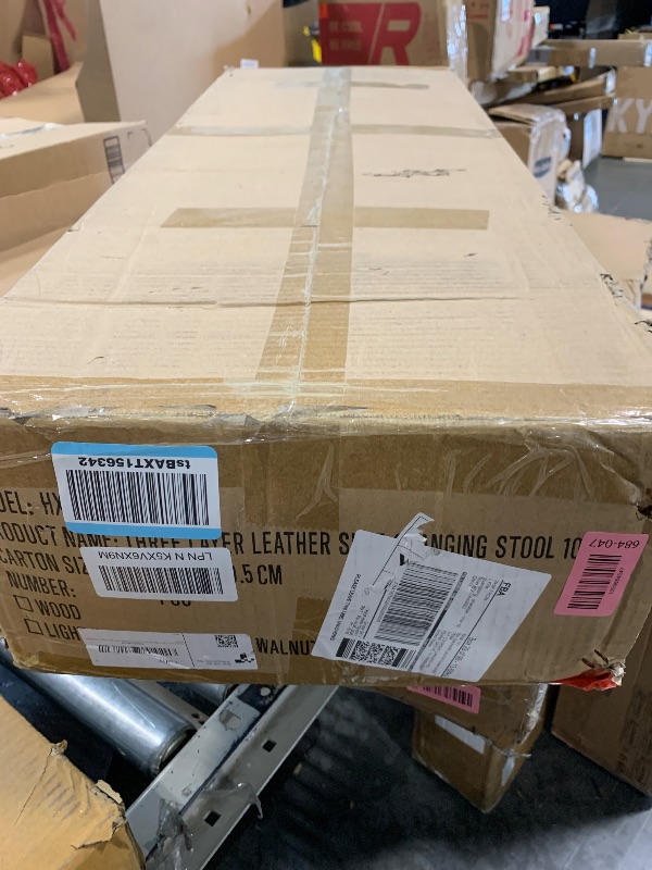 Photo 1 of ** SOLD AS IS NO REFUND/ RETURN** SEE COMMENTS !
Shoe Rack Bench Entryway Storage with Leather Cushion, Shoe Organizer Bench for Entryway, Ideal for Front Doors Entrances Hallway Mudroom Featuring Rubberwood And 3 Height-Adjustable Removable Shelve