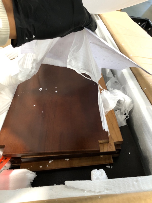 Photo 1 of ** SOLD AS IS NO REFUND/ RETURN** SEE COMMENTS !
Shoe Rack Bench Entryway Storage with Leather Cushion, Shoe Organizer Bench for Entryway, Ideal for Front Doors Entrances Hallway Mudroom Featuring Rubberwood And 3 Height-Adjustable Removable Shelve