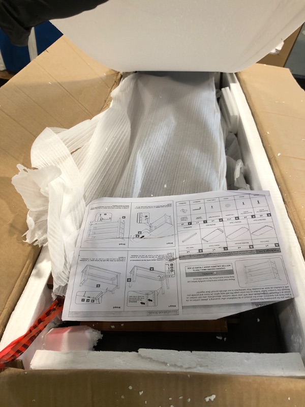 Photo 1 of ** SOLD AS IS NO REFUND/ RETURN** SEE COMMENTS !
Shoe Rack Bench Entryway Storage with Leather Cushion, Shoe Organizer Bench for Entryway, Ideal for Front Doors Entrances Hallway Mudroom Featuring Rubberwood And 3 Height-Adjustable Removable Shelve