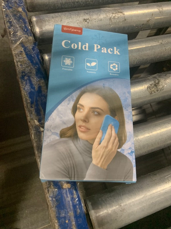 Photo 1 of ***SIMILAR***Reusable Small Ice Packs - Hot & Cold Mini Gel Cold Packs for Injuries, Sinus Relief, Tired Eyes, Headaches, First Aid, Pain Relief, Wisdom Teeth, Face - 6 Packs