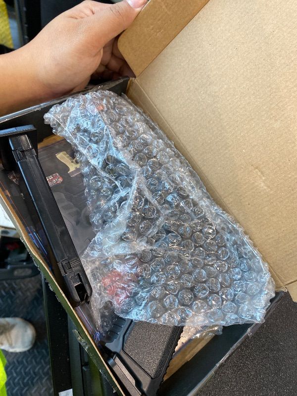 Photo 1 of *MISSING PARTS*
Soft Toy With Shell Ejecting,Gun Fidget Toy with 100 Soft Bullets, 24 Shells and 2 Magazines,Education Toy Model,Christmas Birthday Gifts for Boys&Girls Kids Adults Age 8+(Black)