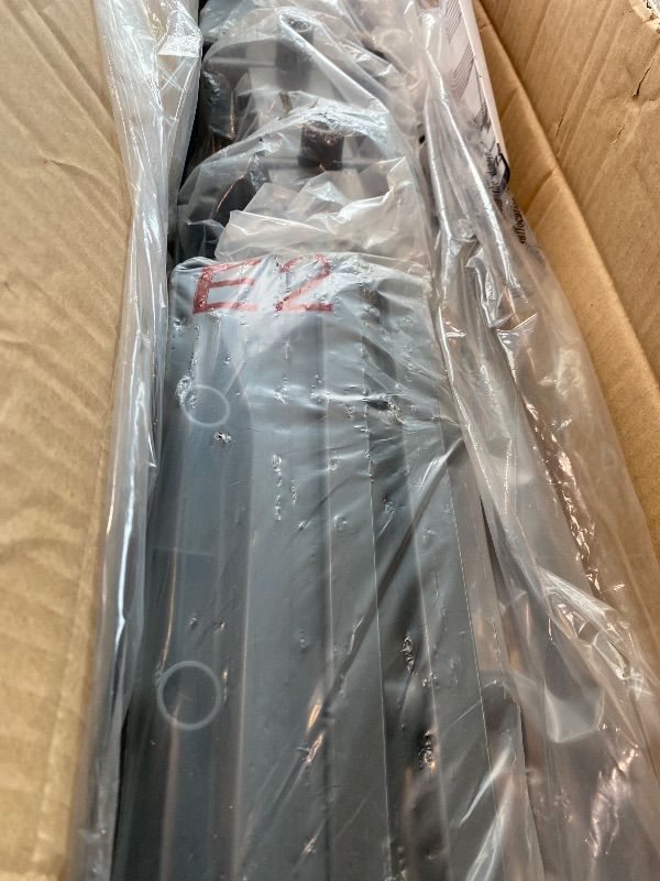 Photo 1 of *UNTESTED*
HOMIDEC Clothes Drying Rack, Oversized 4-Tier(67.7" High) Foldable Stainless Steel Drying Rack Clothing, Movable Drying Rack with 4 castors, 24 Drying Poles and 14 Hooks for Bed Linen, Clothing, Grey