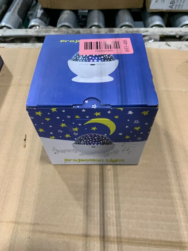 Photo 1 of *USED*
Kids Star Night Light, Night Light Projector,Nebula Star Projector 360 Degree Rotation - 6 LED Bulbs 18 Light Color Changing with USB Cable, Romantic Gifts for Men Women Children (Pink)