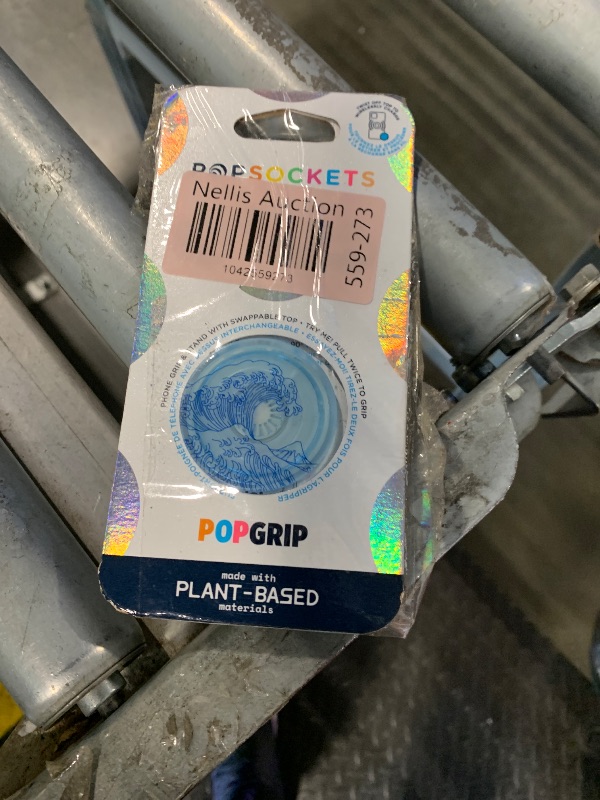 Photo 1 of ????PopSockets Phone Grip with Expanding Kickstand, Adhesive Grip -Translucent Ocean