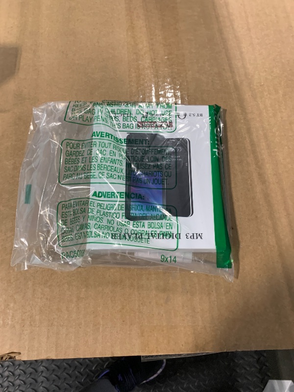 Photo 1 of 144GB MP3 Player, Bluetooth 5.2 Music Player, HiFi Sound Digital Music, Built-in HD Speaker, FM Radio, Voice Recorder, Earphones Included, MP3 Player for Friends, Kids, Students, Seniors (Black)