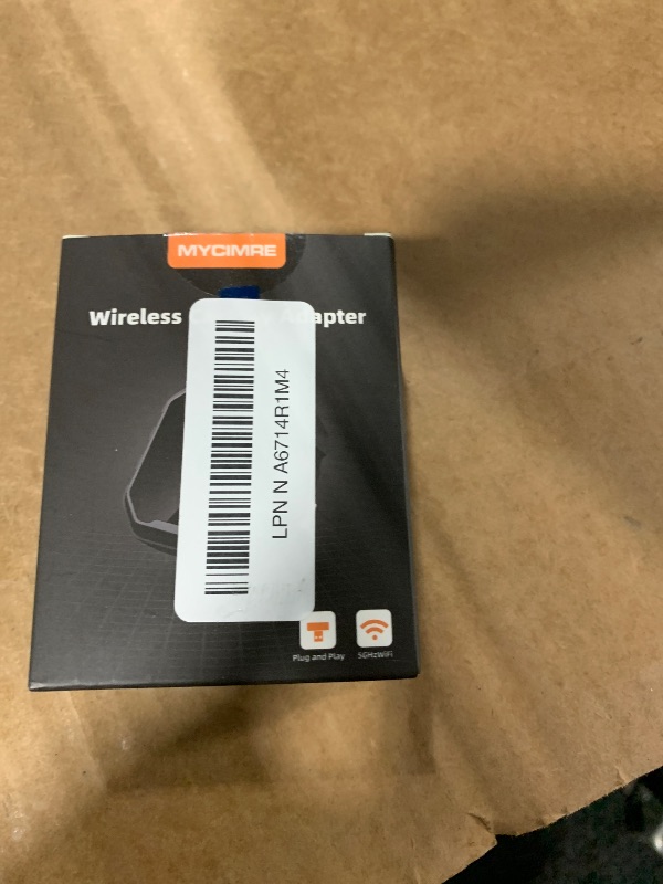 Photo 1 of ?2026 Chip upgrade?Wireless CarPlay Adapter for iPhone, Mini USB Design for Cars Converts Wired to Wireless, Fast Connect,Compatible with iOS 10+ & iPhone 6+, USB/Type C,Plug and Play (Black)