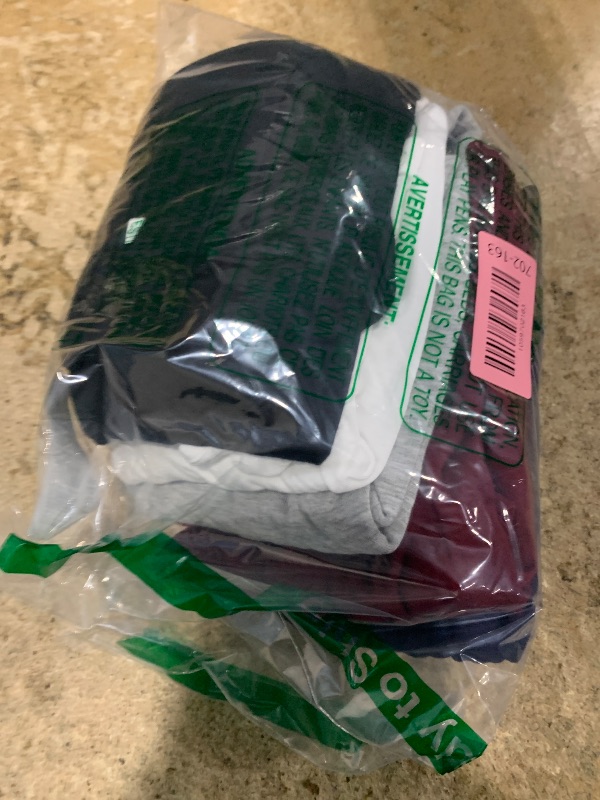 Photo 1 of **FABRIC MATERIAL IS PARTIALLLY SEE THROUGH*** Riyiper 5 Pack Women's 3/4 Sleeve Shirts, Scoop Neck Tops Stretchy Slim Fit Basic T-Shirts Casual Athletic Tees(Wine, Navy, White, Light Grey, Black,Small)