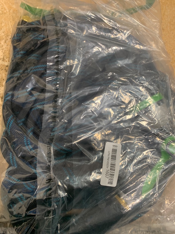 Photo 1 of (nozzle not included) Junredy Garden Hose 50FT, NON-EXPANDABLE Heavy-Duty Flexible & Lightweight Water Hose with 10-Function Nozzle