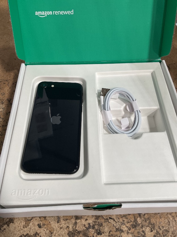 Photo 1 of *PARTS ONLY* Apple iPhone SE 3rd Gen, 128GB, Midnight - Unlocked (Renewed Premium)