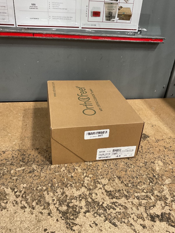 Photo 1 of **MISSING SOLE INSERTS** Orthofeet Women's Orthopedic Tan Faux Fur Lined Charlotte Slippers, Size 8.5